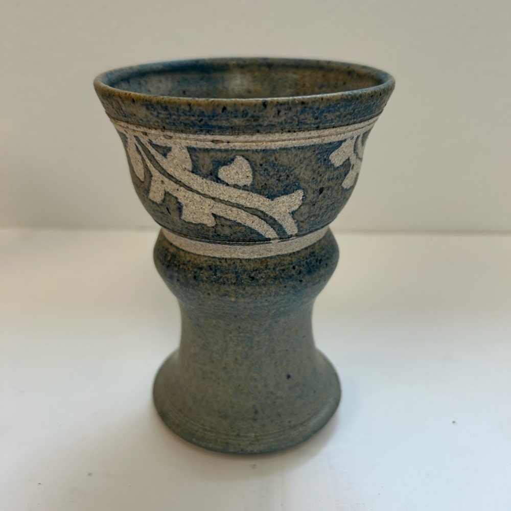 Handmade Vintage Stoneware Pottery  Vase
Studio pottery/vase/artist signed